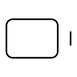 A line battery icon